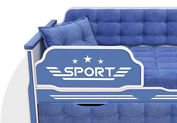 СПОРТ с выдвижным ящиком или дополнительным спальным местом
